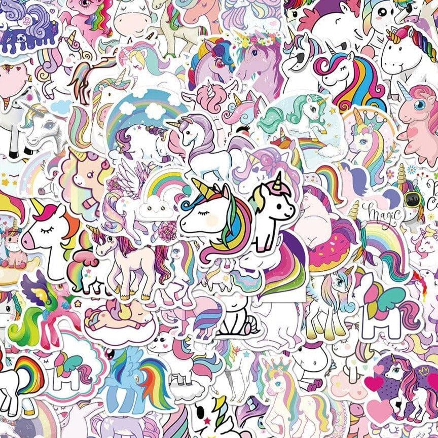 Stickers Licornes Royaume Manga