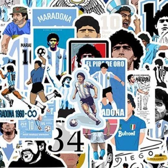 Stickers Maradona Royaume Manga
