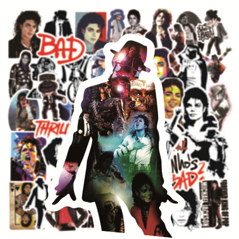 Stickers Michael Jackson Royaume Manga