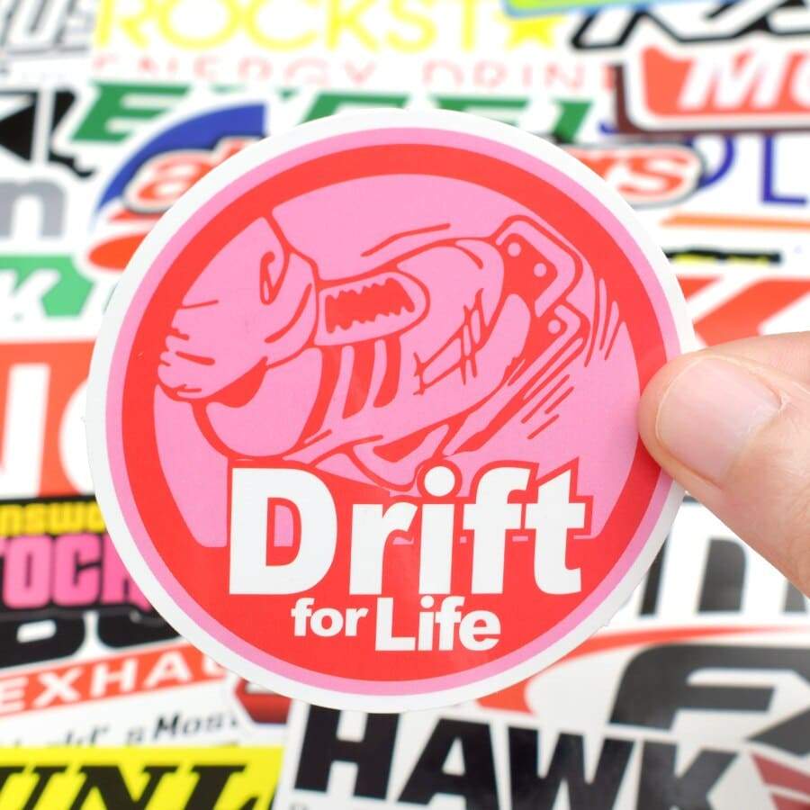 Stickers Motocross Royaume Manga