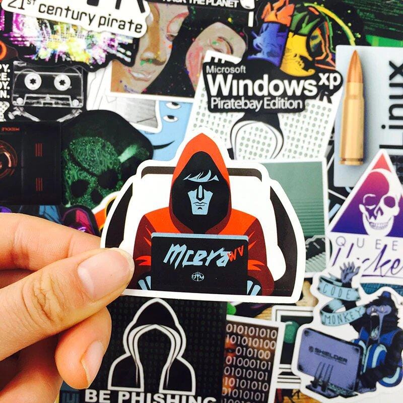 Stickers Mr Robot Royaume Manga