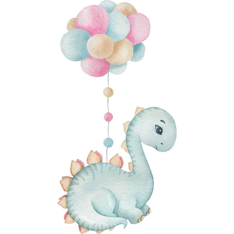 Stickers Muraux Chambre Fille Dinosaures Royaume Manga 2