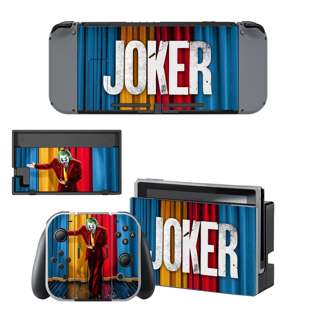 Stickers Nintendo Switch Joker Show Royaume Manga
