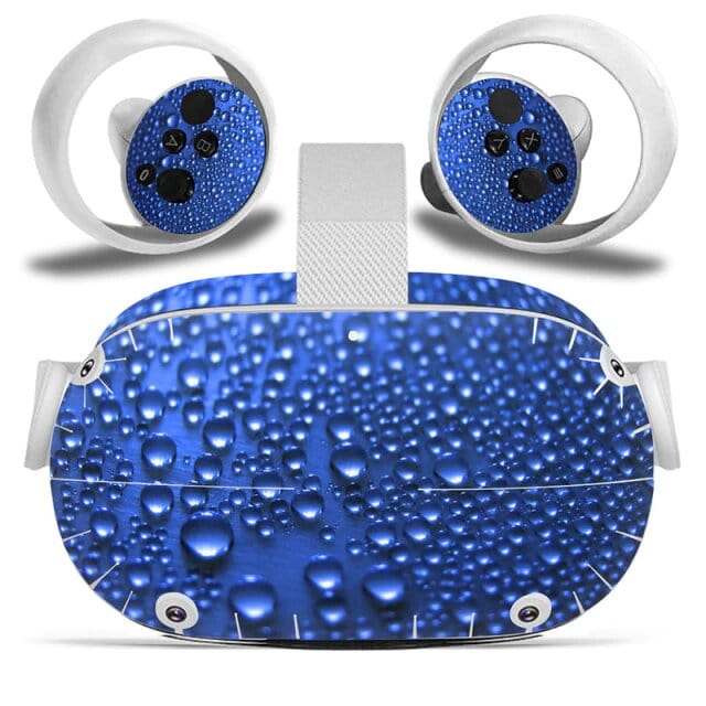 Stickers Oculus Quest 2 Gouttes d'eau Royaume Manga