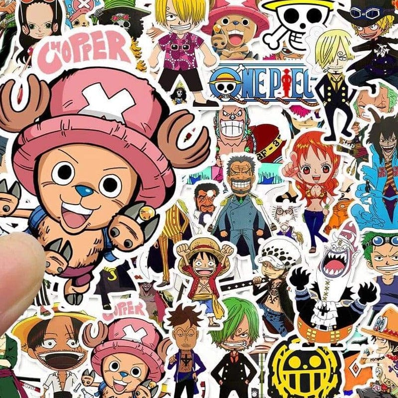 Stickers One Piece <br> (Pack de 60) Royaume Manga