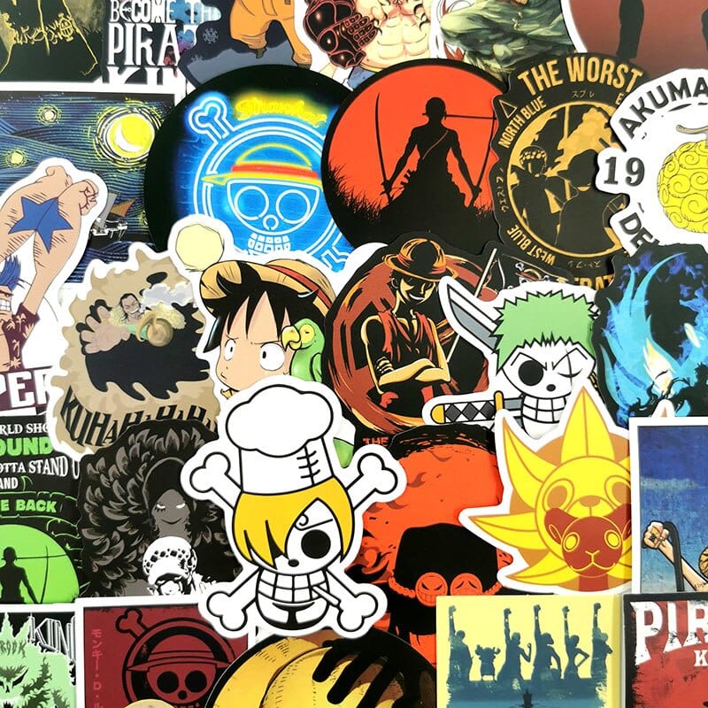 Stickers One Piece Royaume Manga