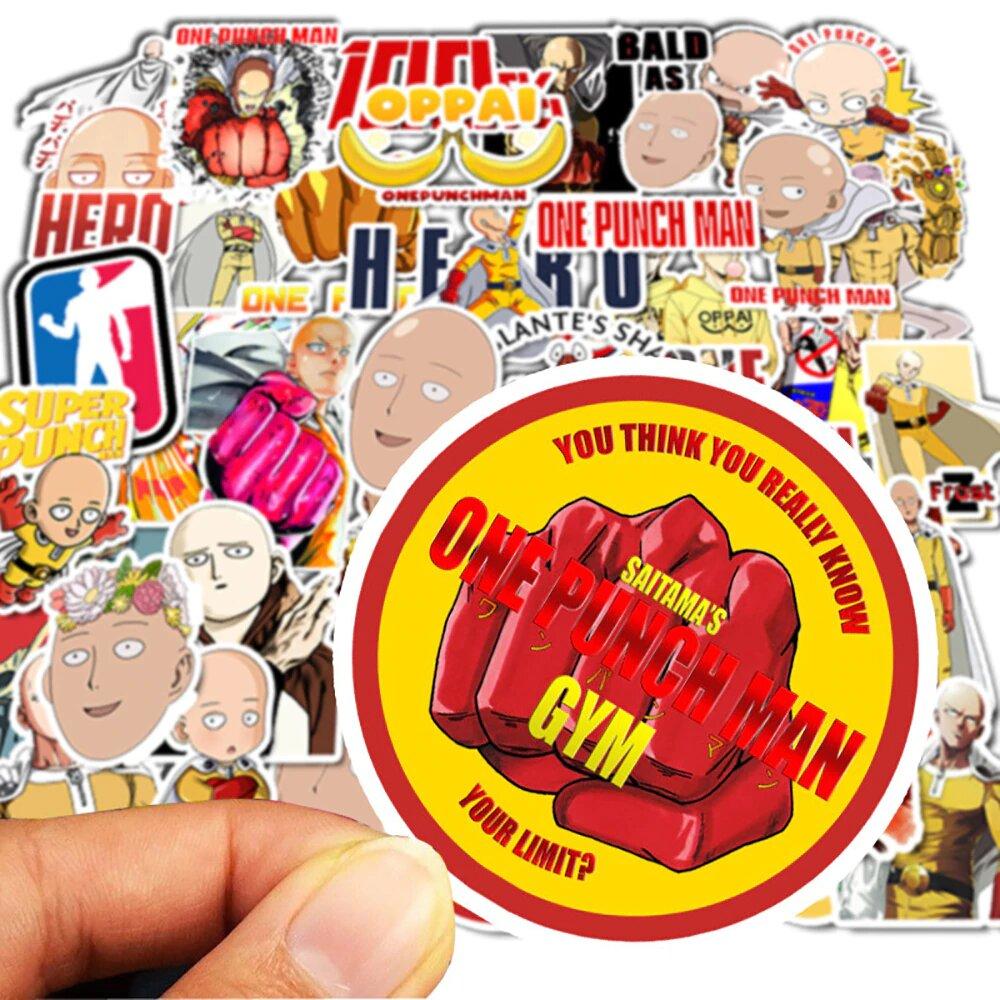 Stickers One Punch Man Royaume Manga