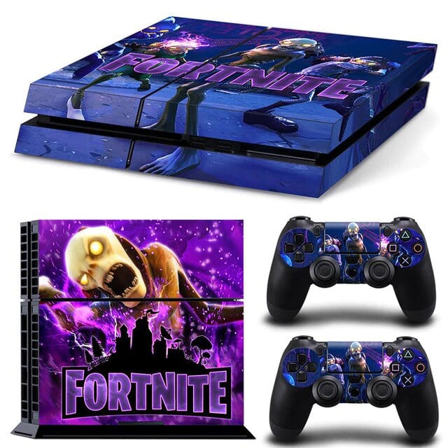 Stickers PS4 Fortnite Zombie Royaume Manga