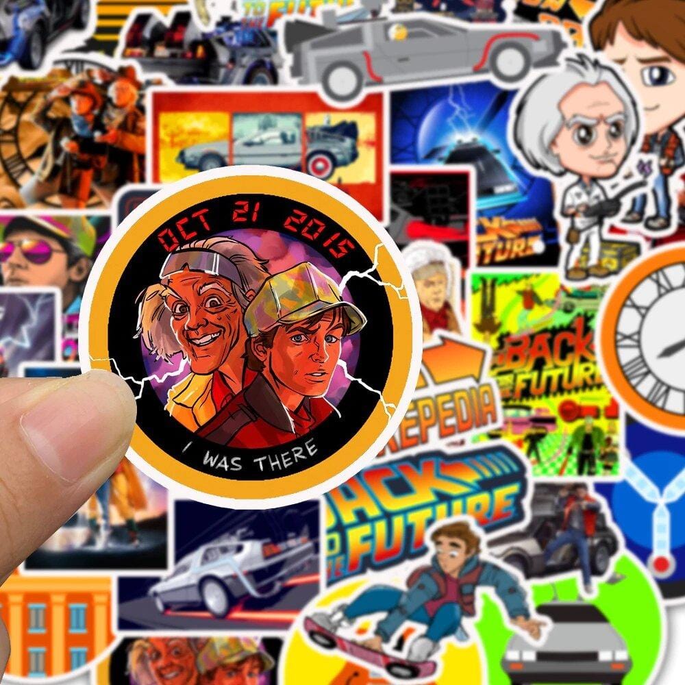 Stickers Retour vers le Futur Royaume Manga