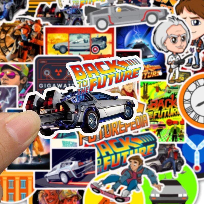 Stickers Retour vers le Futur Royaume Manga