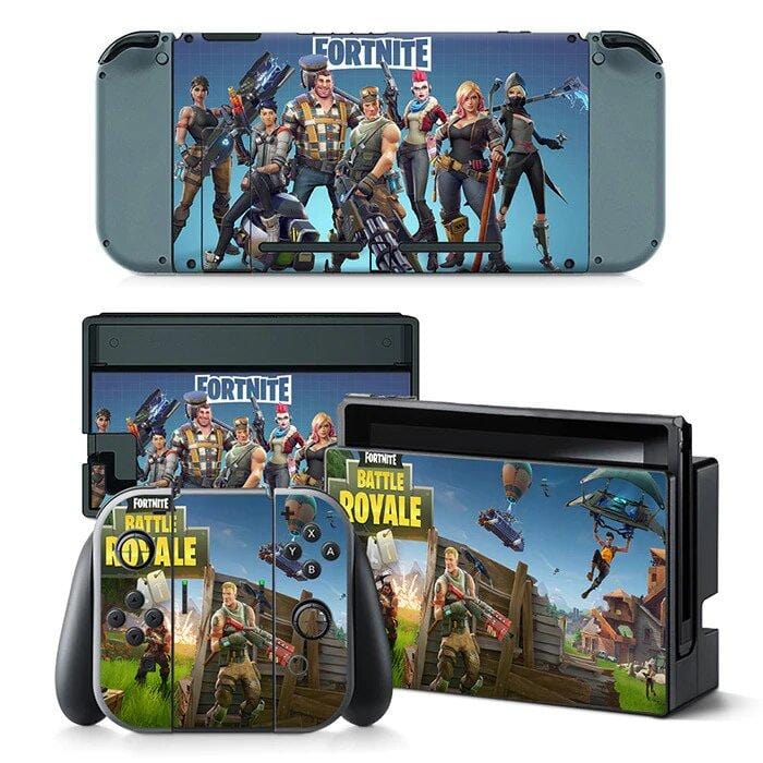 Stickers Switch Fortnite Battle Royale Royaume Manga