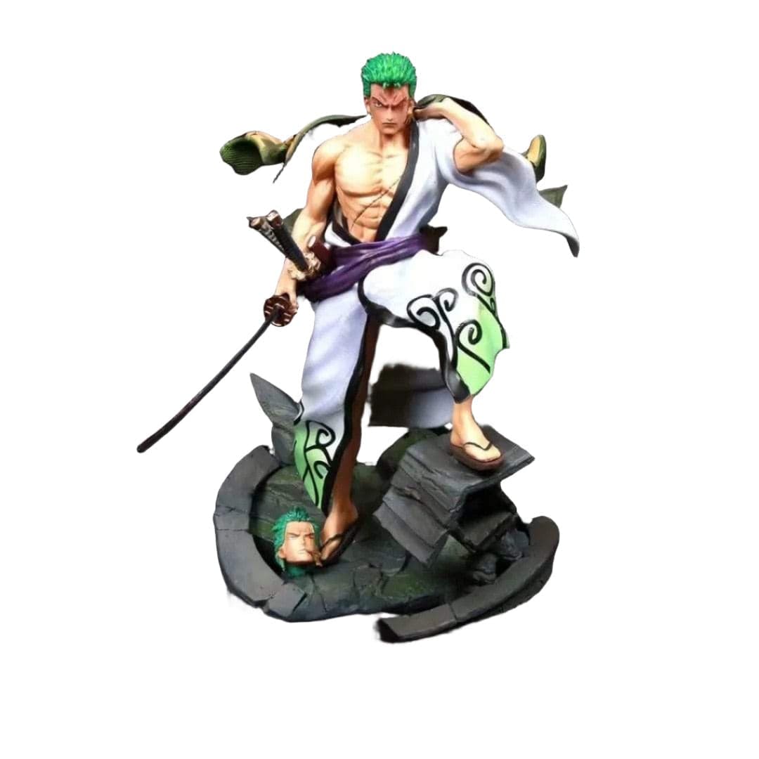 Zoro Figurine Wano Royaume Manga