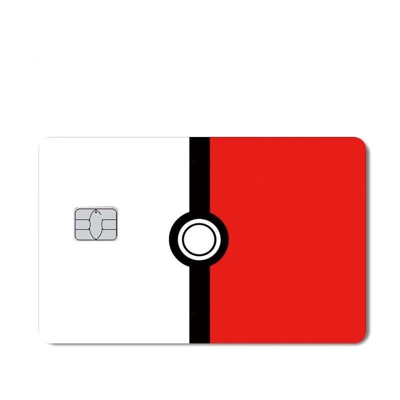 Autocollant Carte Bancaire Pokédex Royaume Manga