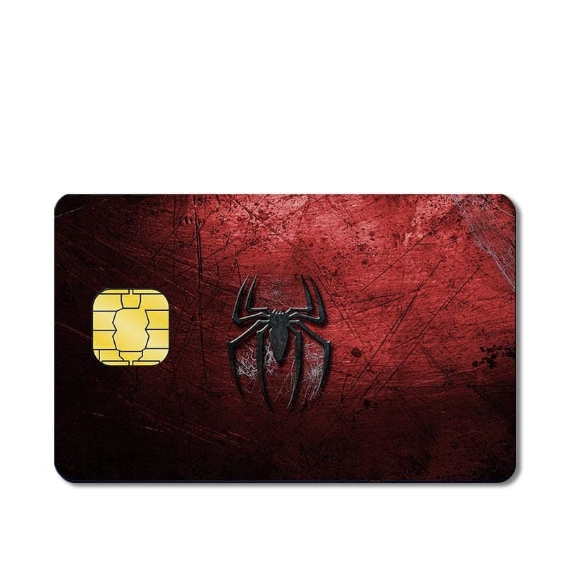 Autocollant Carte Bancaire Spiderman Royaume Manga