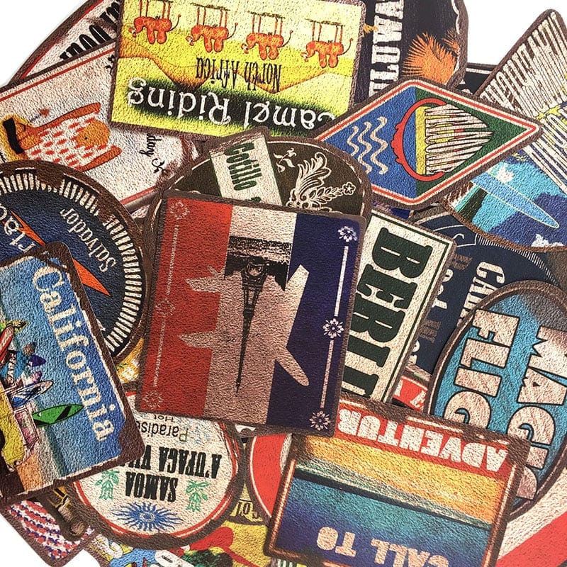 Autocollants Vintage | Pack de 36 Stickers Royaume Manga