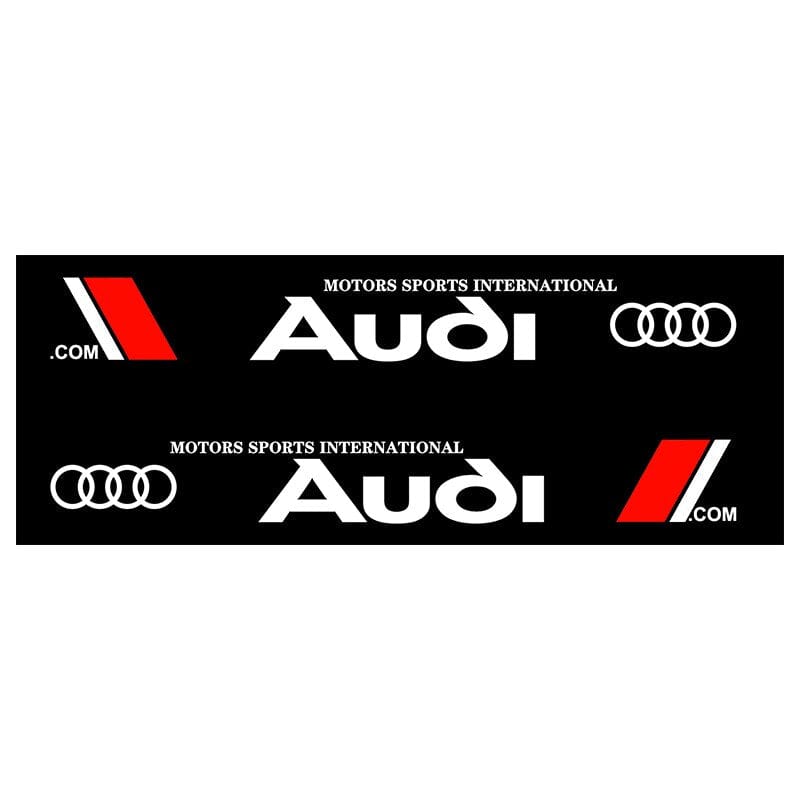 Deco Stickers Audi Royaume Manga Blanc