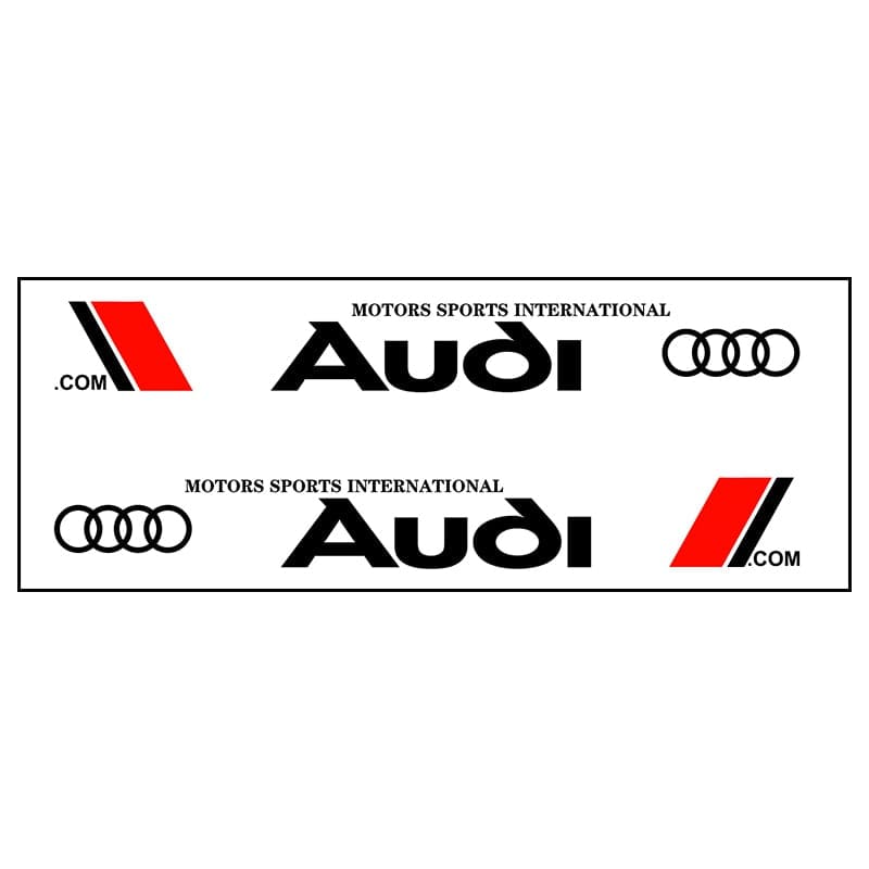 Deco Stickers Audi Royaume Manga Noir