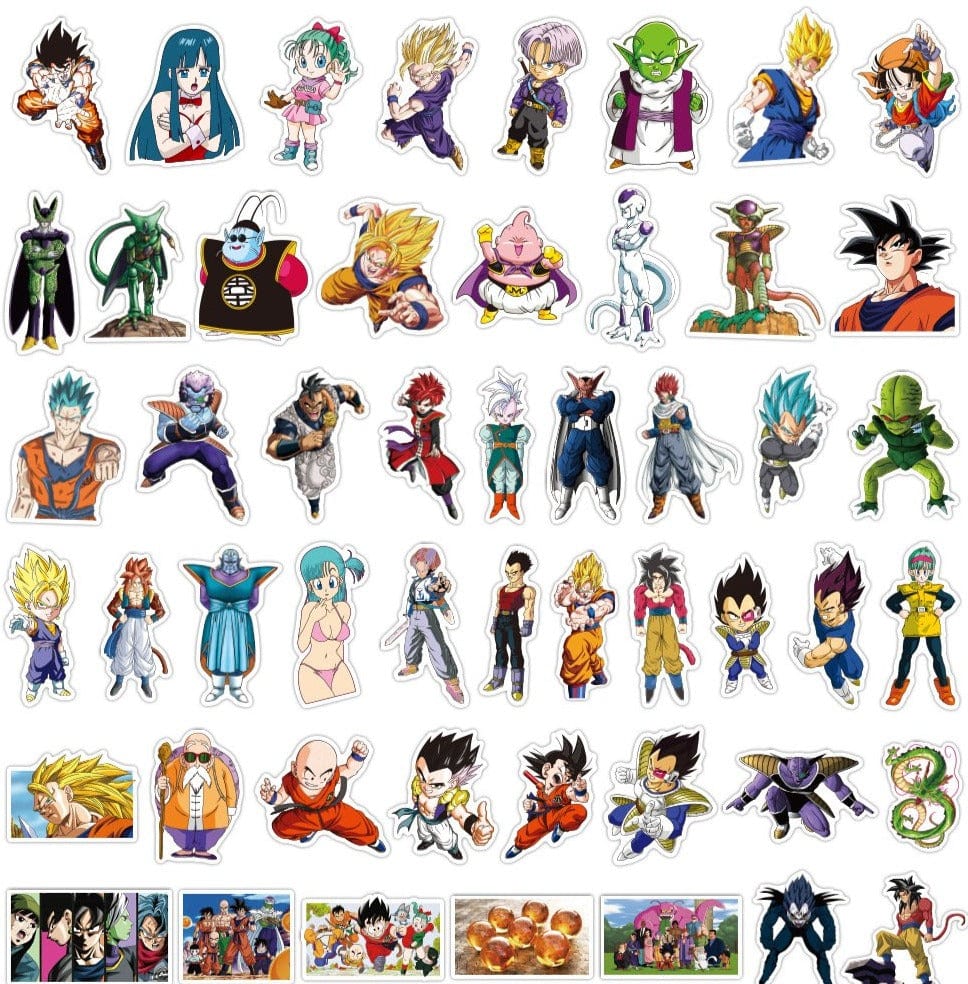 Dragon Ball Stickers Royaume Manga