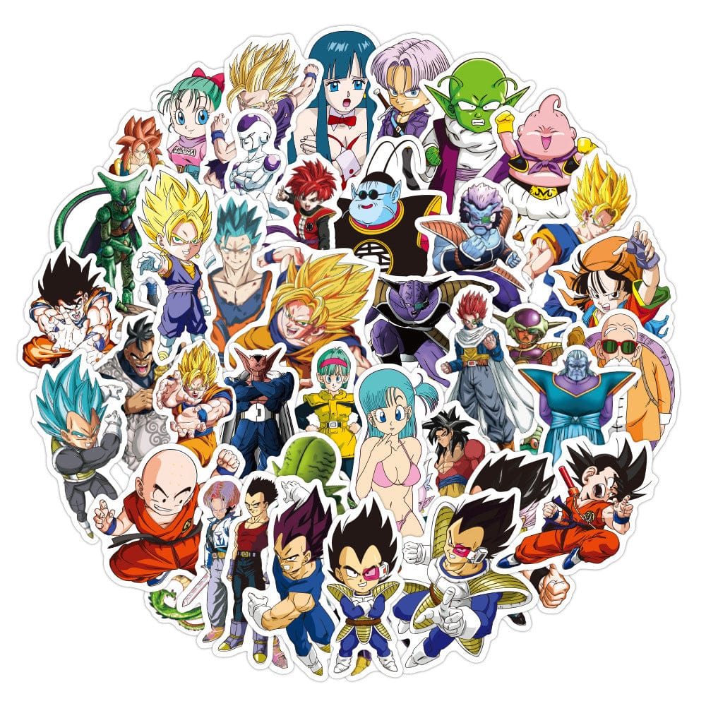 Dragon Ball Stickers Royaume Manga