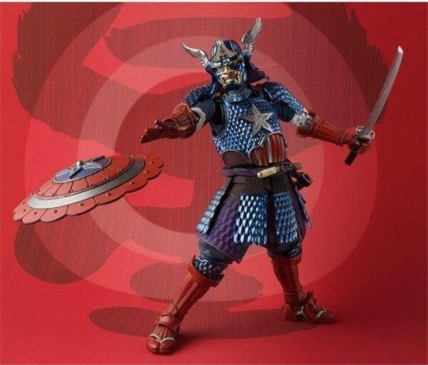 Figurine Captain America Samurai Royaume Manga