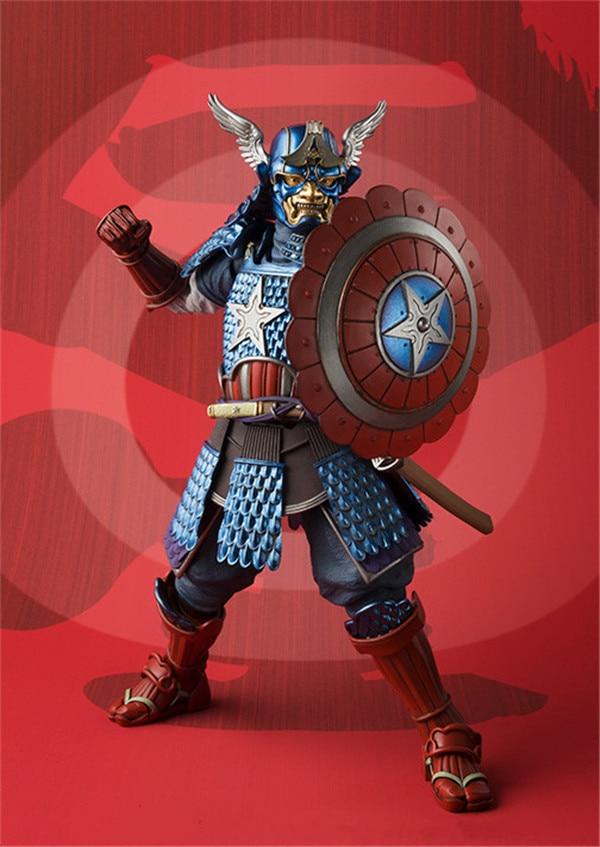 Figurine Captain America Samurai Royaume Manga