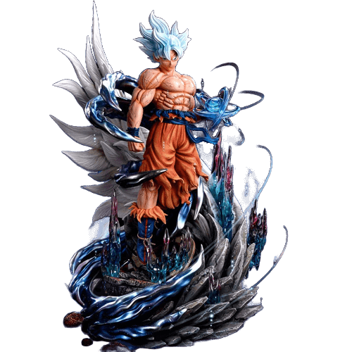 Figurine Collector en Résine <br> Sangoku Ultra Instinct Royaume Manga