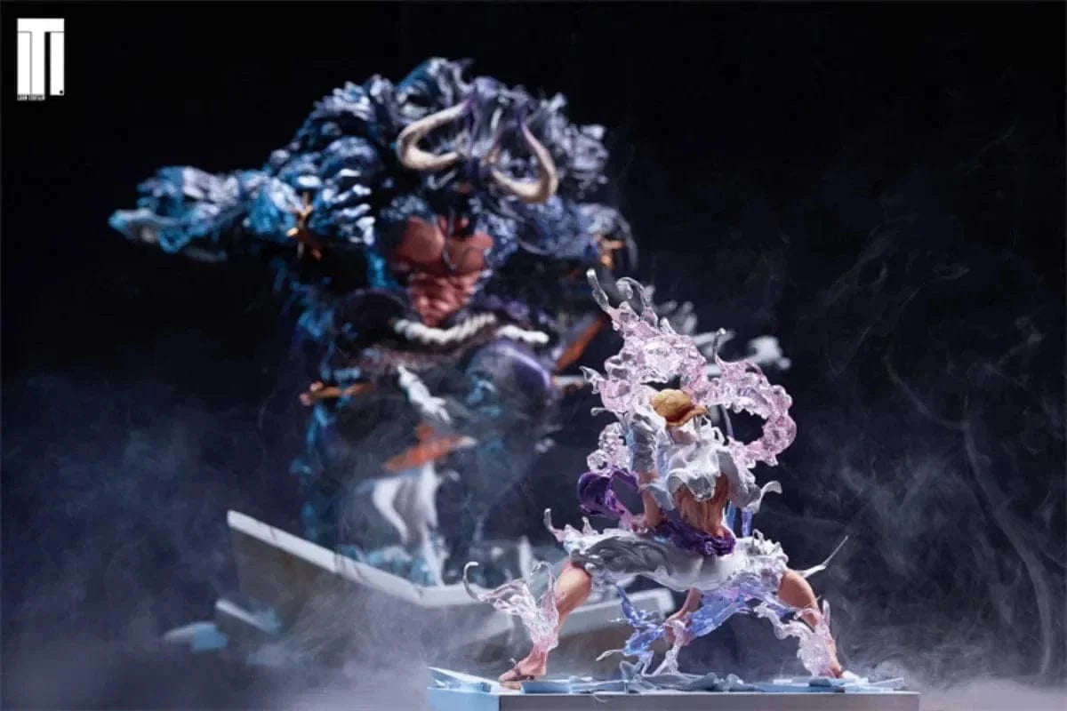 Figurine Collector en Resine Luffy Gear 5 Royaume Manga