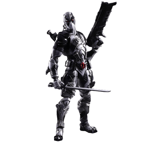 Figurine Deadpool 30 cm Royaume Manga Gris