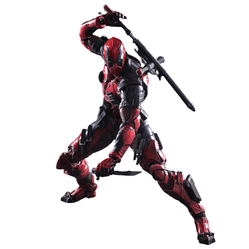 Figurine Deadpool 30 cm Royaume Manga Rouge