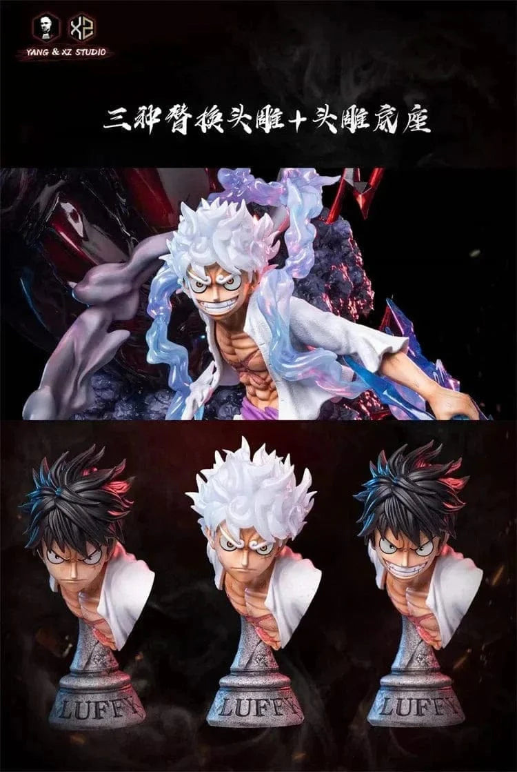 Figurine One Piece Luffy Gear 5 en Résine Royaume Manga