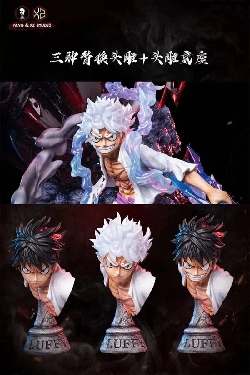 Figurine One Piece Luffy Gear 5 en Résine Royaume Manga