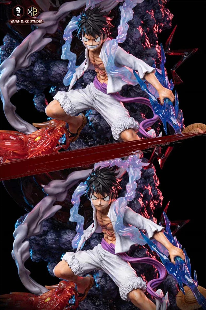 Figurine One Piece Luffy Gear 5 en Résine Royaume Manga