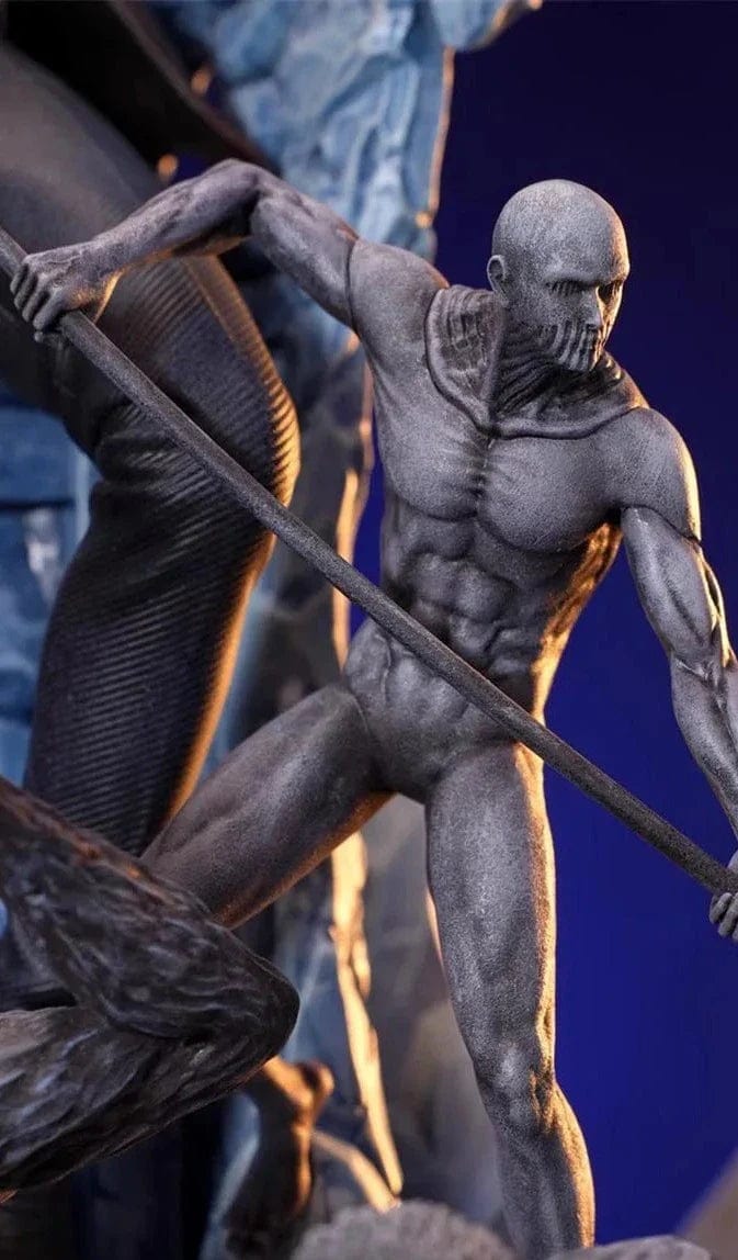 Figurine SNK en Résine Eren 9 Titans Primordiaux Royaume Manga