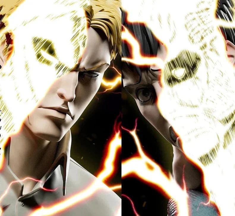 Figurine SNK en Résine Reiner et Bertolt Royaume Manga