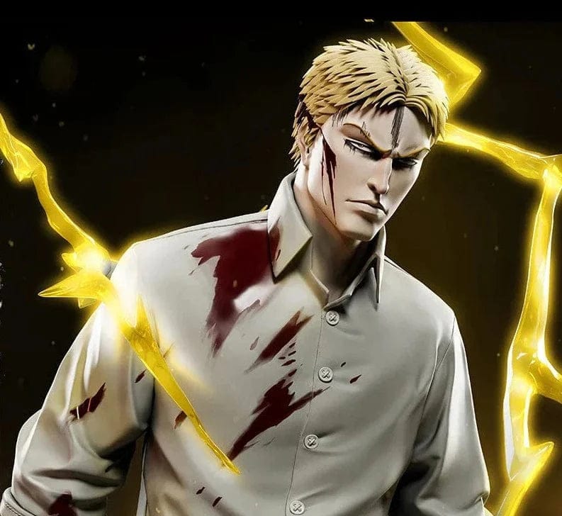 Figurine SNK en Résine Reiner et Bertolt Royaume Manga