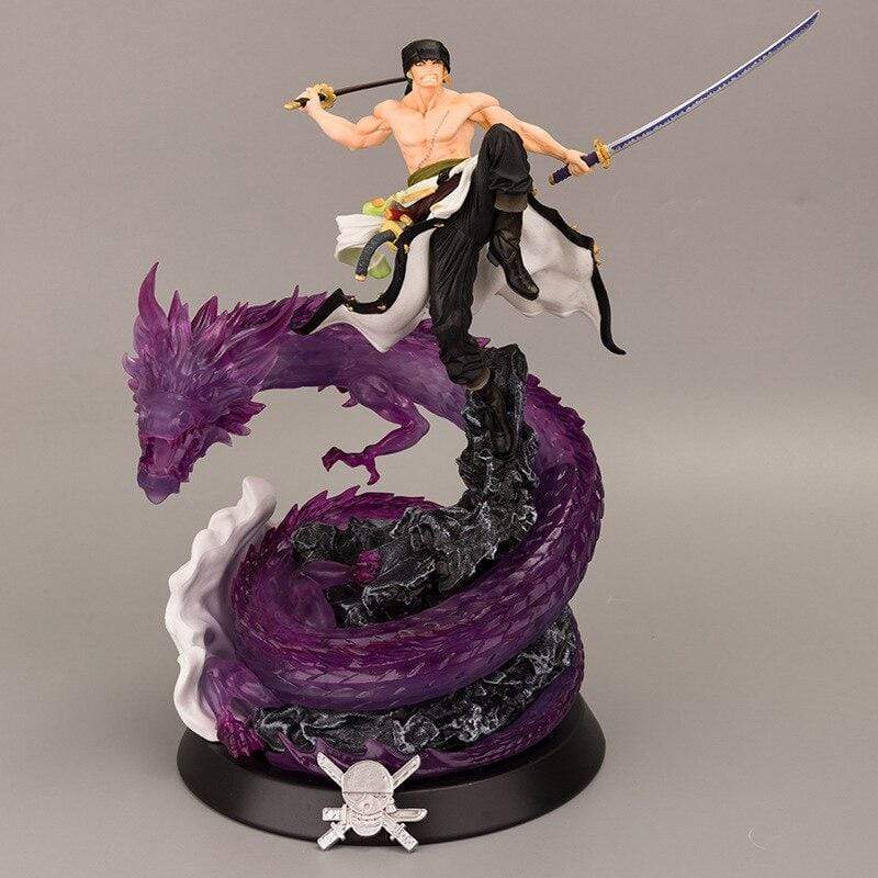 Figurine Zoro Tatsumaki Royaume Manga Pourpre