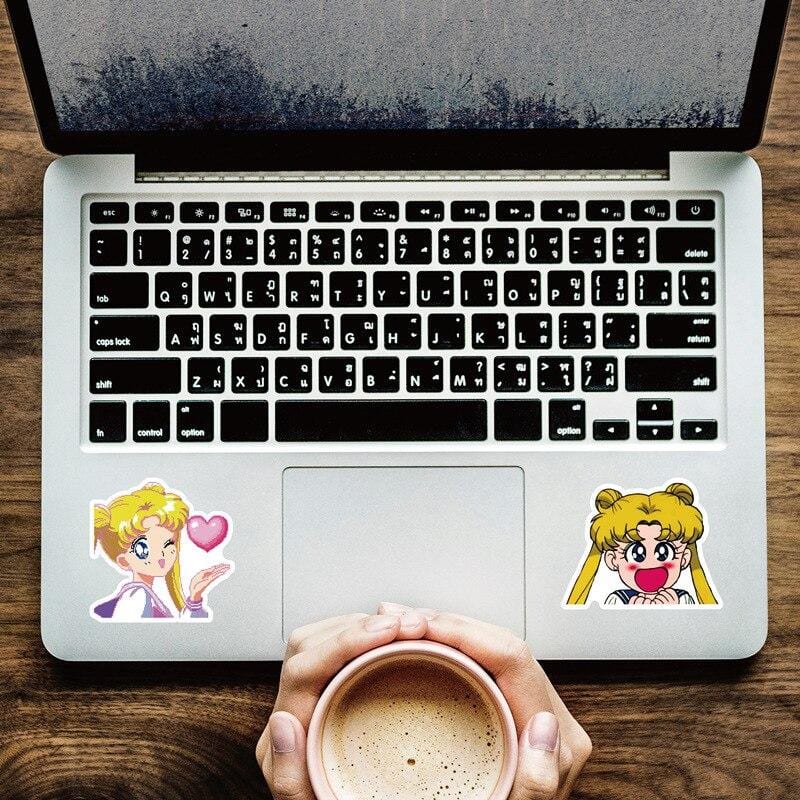 Sailor Moon Stickers Royaume Manga