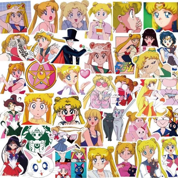 Sailor Moon Stickers Royaume Manga