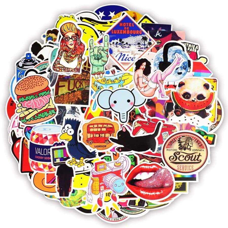 Stickers Aesthetic <br> (Pack de 300) Royaume Manga