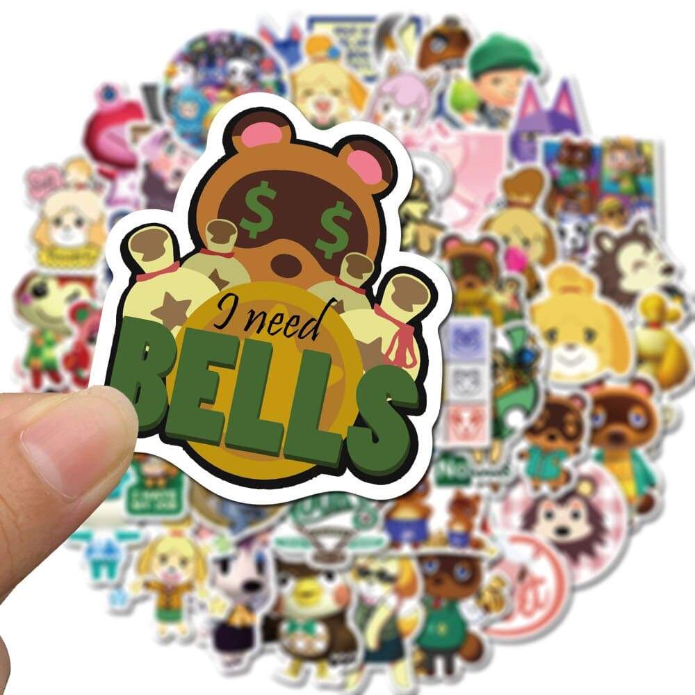 Stickers Animal Crossing Nintendo Royaume Manga