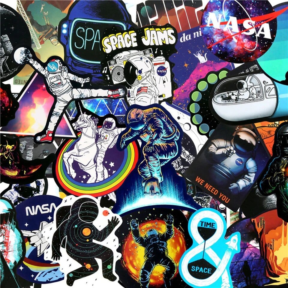 Stickers Astronaute Royaume Manga