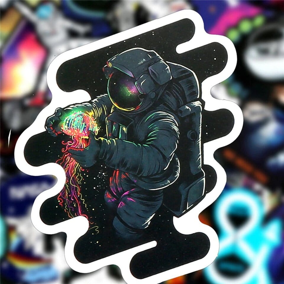 Stickers Astronaute Royaume Manga