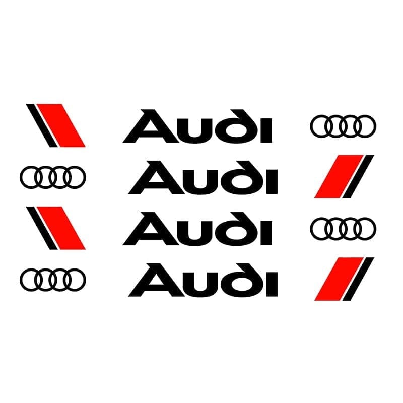 Stickers Audi Sport Royaume Manga Noir