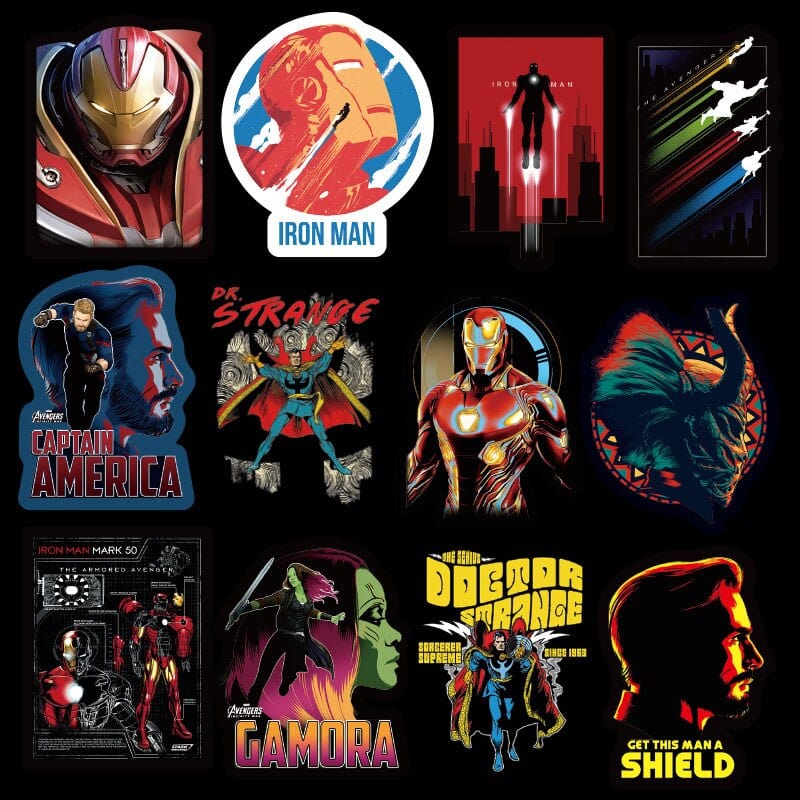 Stickers Avengers Infinity War Royaume Manga