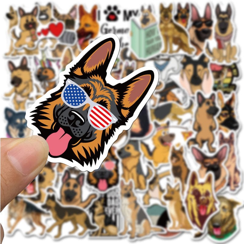 Stickers Berger Allemand Royaume Manga