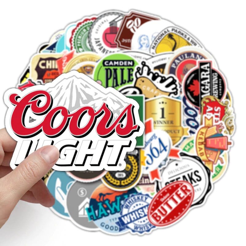 Stickers Bière Royaume Manga