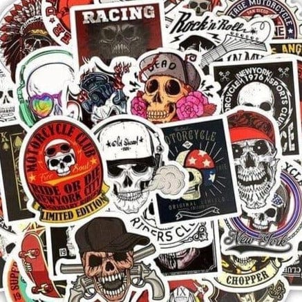 Stickers Bikers Royaume Manga