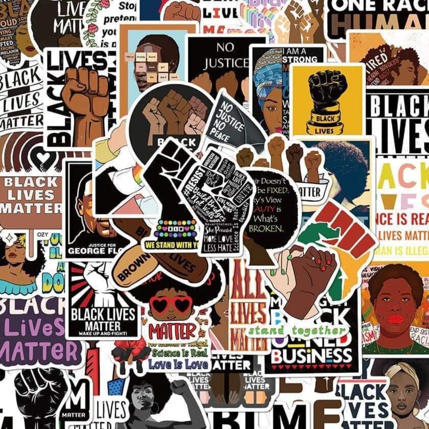 Stickers Black Lives Matter Royaume Manga
