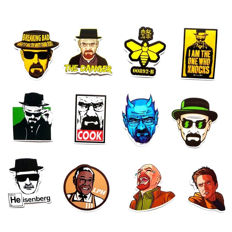 Stickers Breaking Bad Royaume Manga