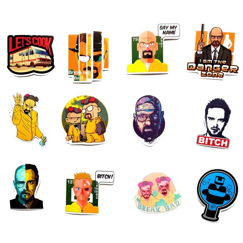 Stickers Breaking Bad Royaume Manga